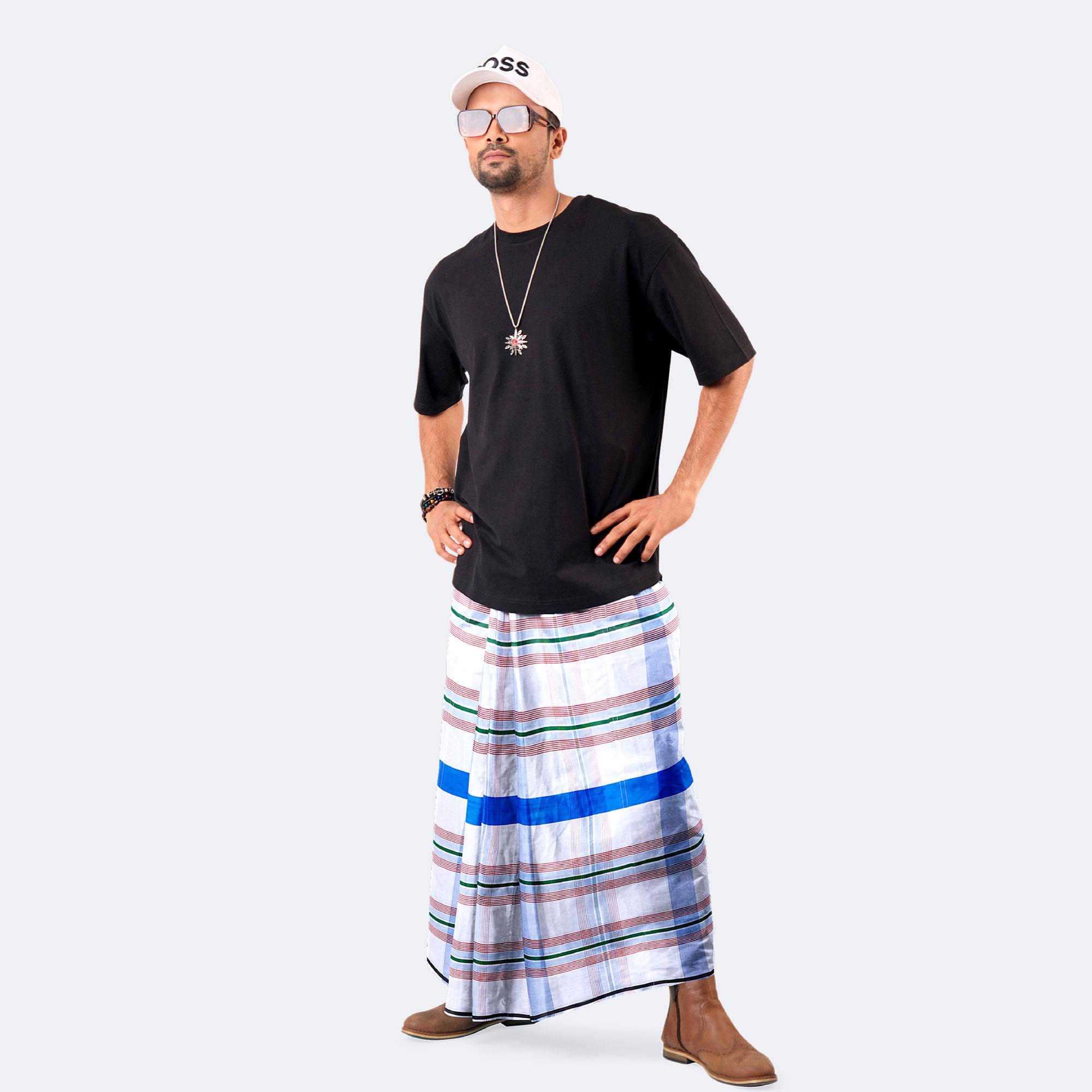Men’s Multicolor Stripe Lungi - Adorsho