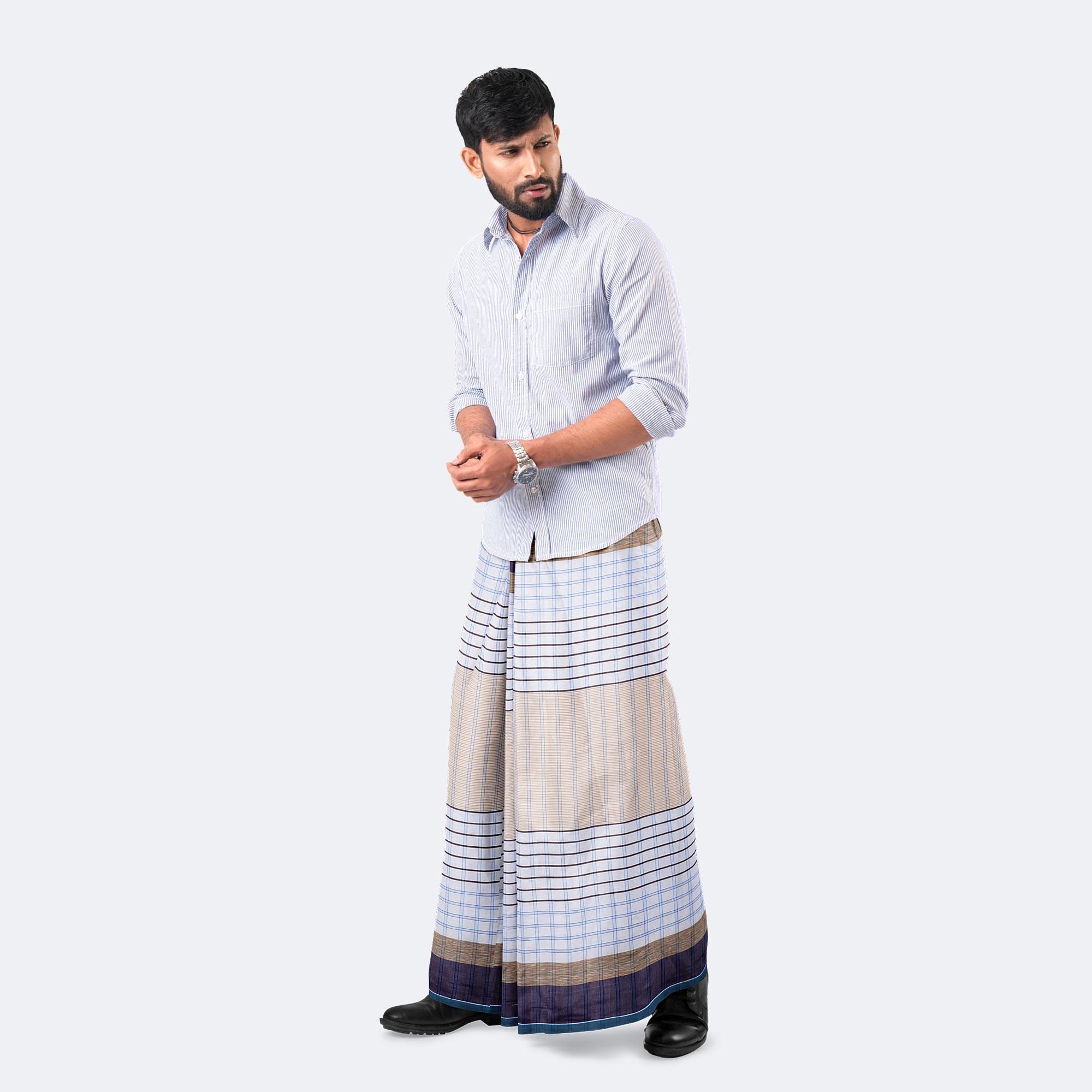 Light Breeze Lungi -Rotno  Mala