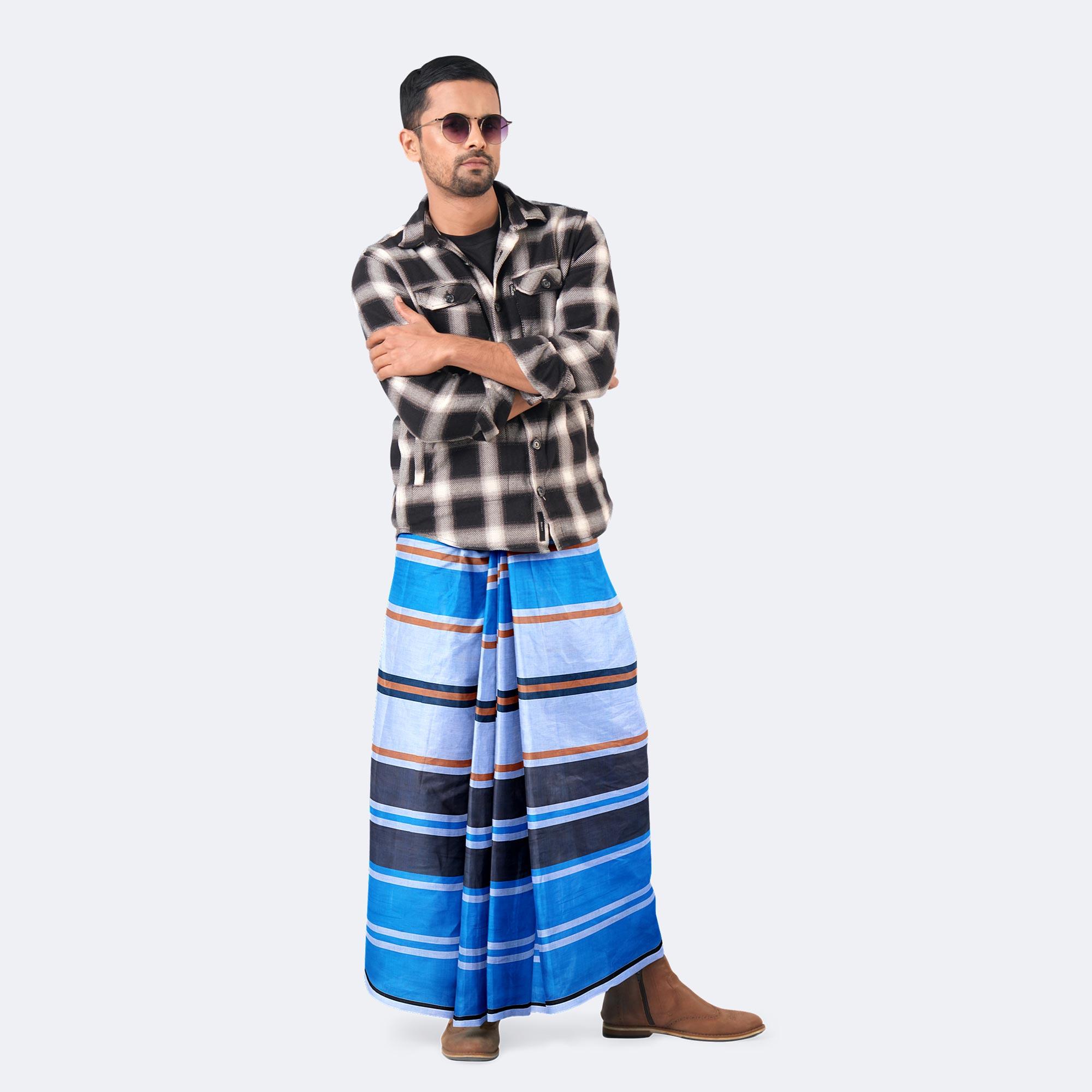 Multicolor Cotton Lungi - Torongo