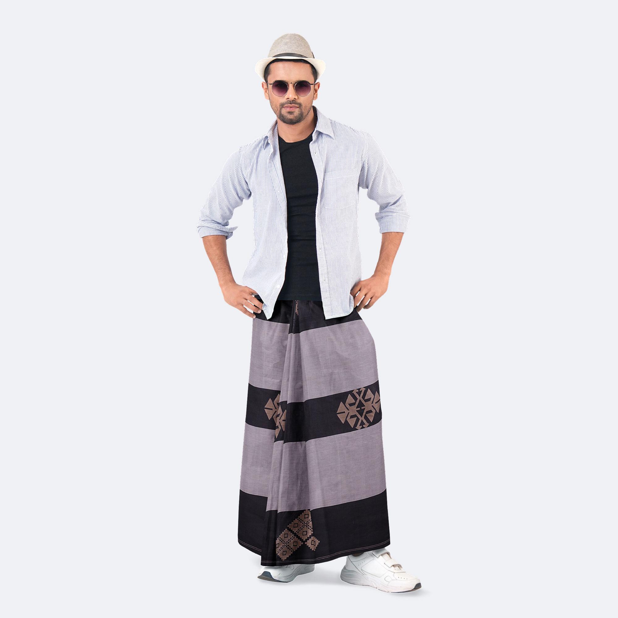 Sandstone Echo Lungi – Perfect | MIAH