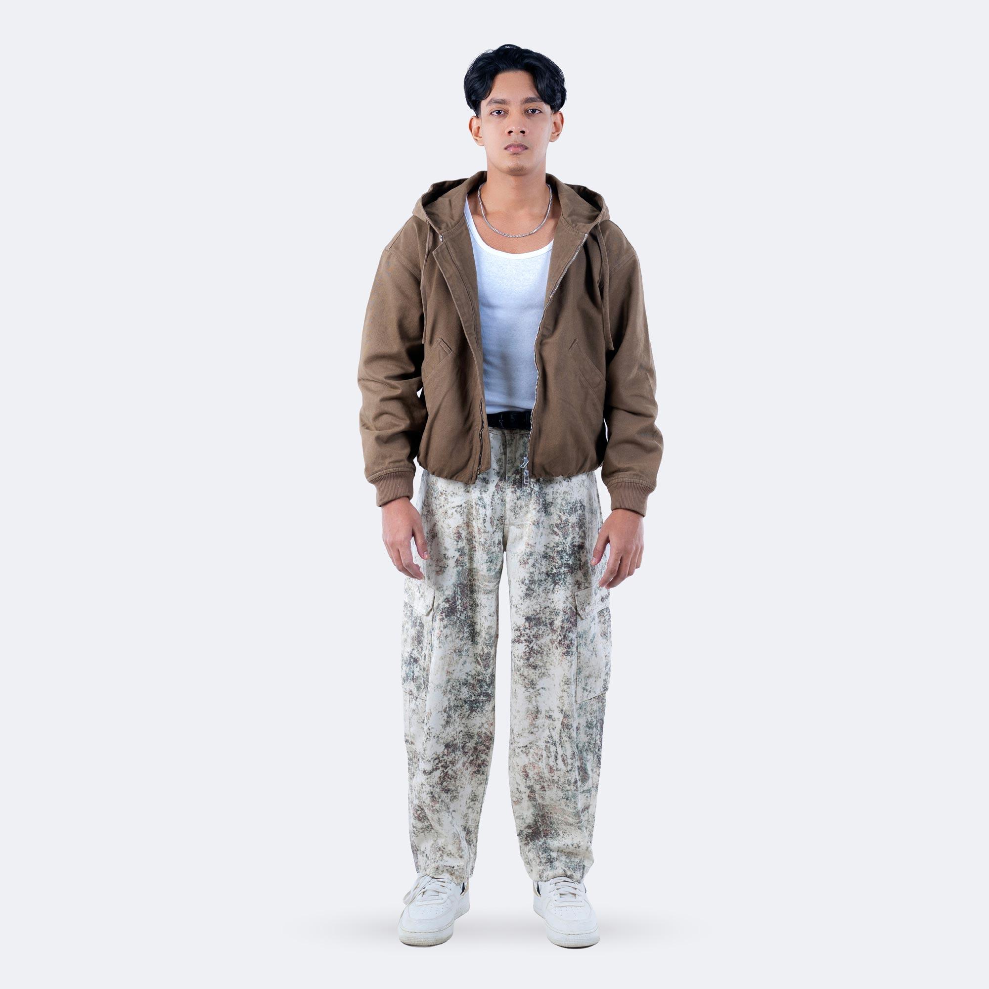 Cotton Bomber Hoodie