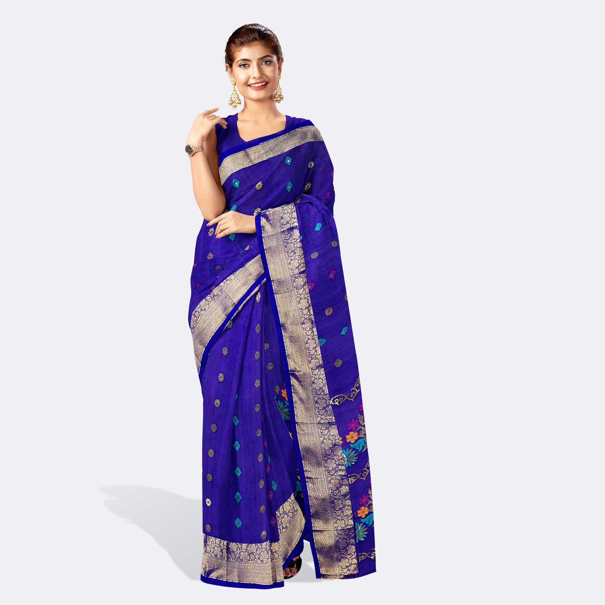 Half Silk Saree