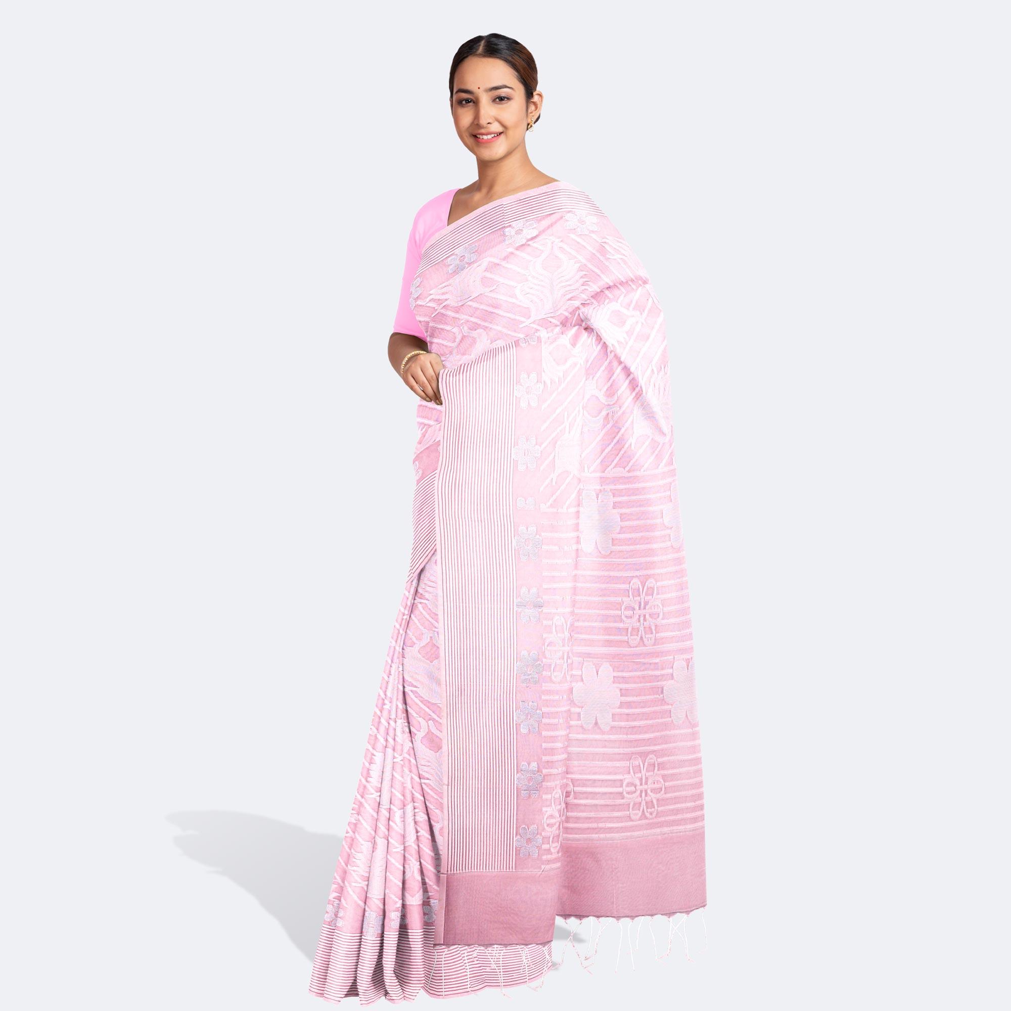 Half Silk Saree