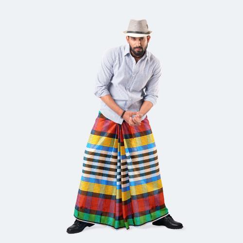 Classic Multicolor Check Lungi