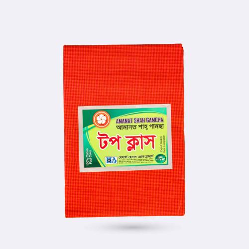 Red color Cotton Gamcha - Top Class
