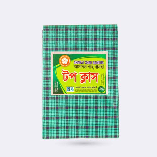 Aqua Green color Cotton Gamcha - Top Class