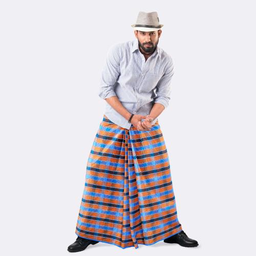 Coffee Line Classic Lungi - Megh Mala