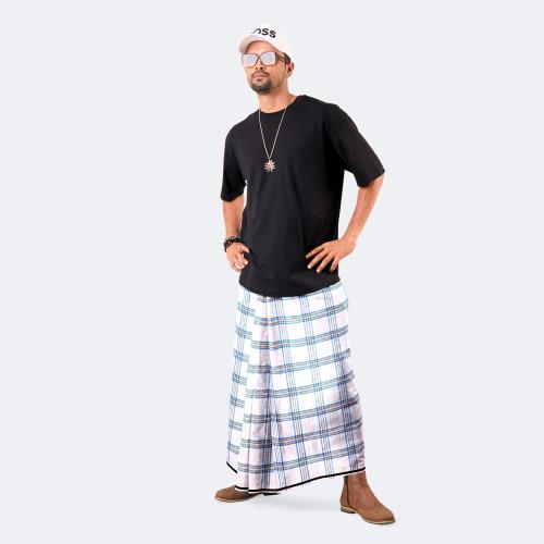 Men’s Soft Stitched Stripe Lungi - Prachurjo