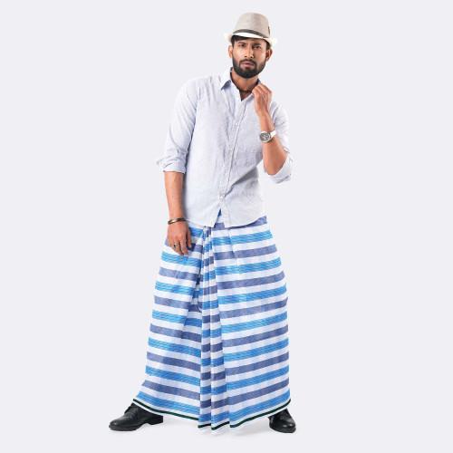 Cotton Stitched Lungi - Torongo