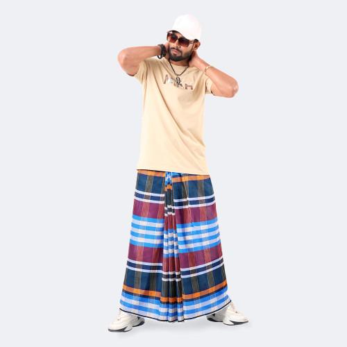 Lightweight Multicolor Stripe Lungi - Torongo