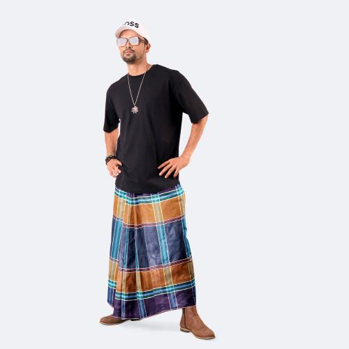 Multicolor Check Lungi - Style