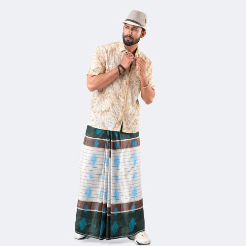 Ocean Mist Dobby Lungi - Udyog