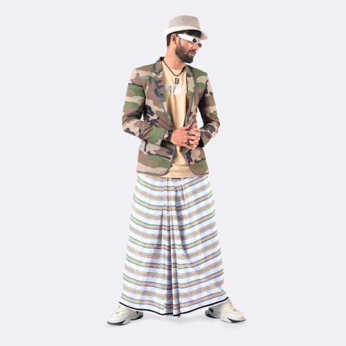 Multicolor Check Cotton Lungi - Zoboraj