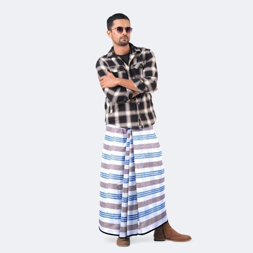 Classic Stripe Lungi - Saz Bilash | MIAH