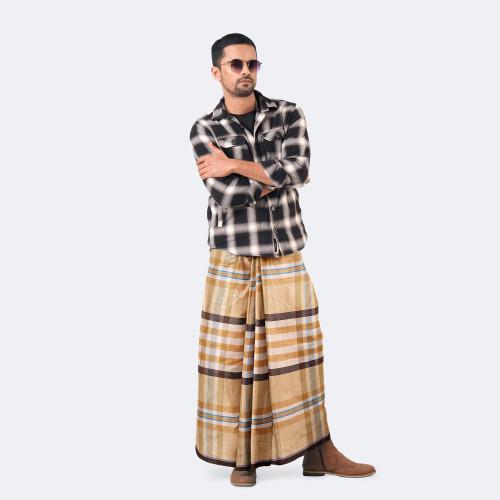 Multicolor Check Lungi – Showkhin | MIAH