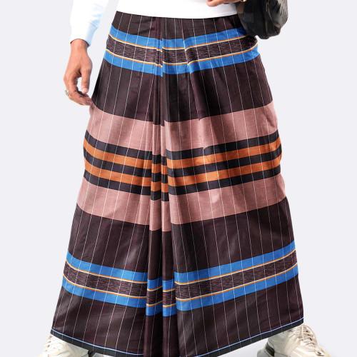 Men’s Multicolor Checked Cotton Lungi - Ashapurno