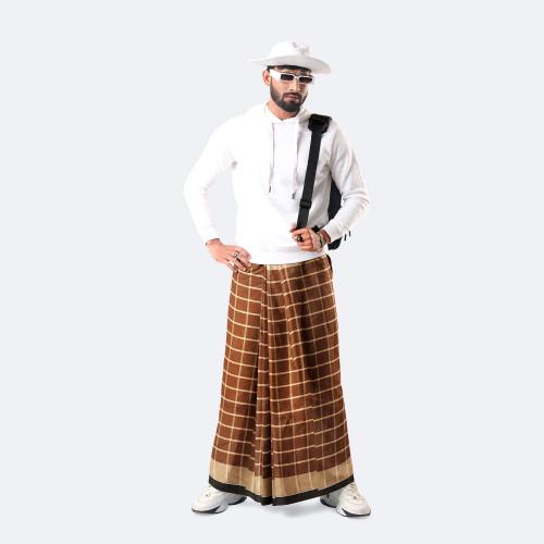 Men's Lungi Stripe & Check - Comfort - Showkhin