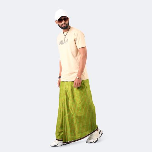 Men's Lungi Stripe & Check - Ultimate Comfort - Showkhin