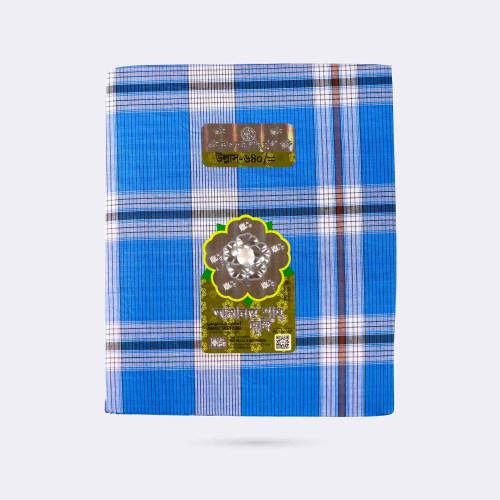 Men’s Classic Striped & Checked Cotton Lungi - Onuvob