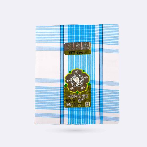 Traditional Stitched Lungi (100% Cotton) - Ullash