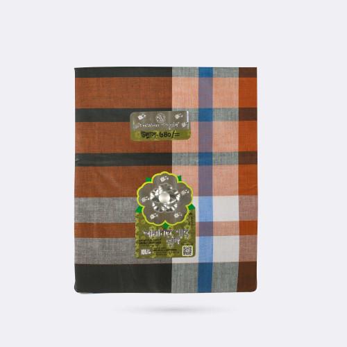 Men’s Checked Multicolor Cotton Lungi - Ullash