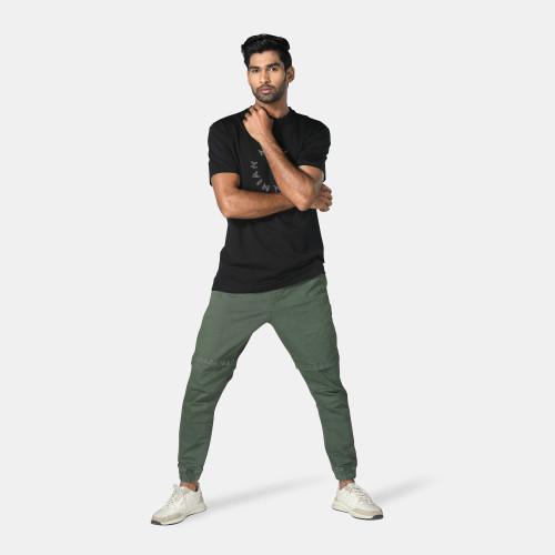 Olive Cargo Joggers