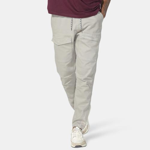Grey Cargo Joggers