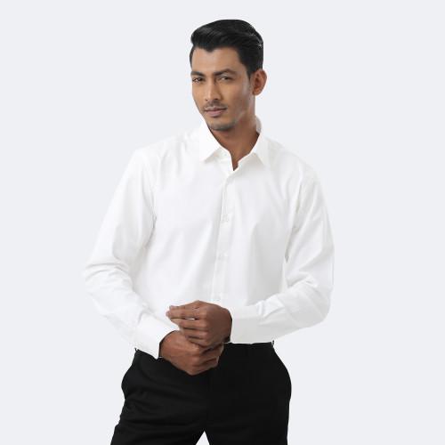 Non-Iron Cotton Dobby Shirt