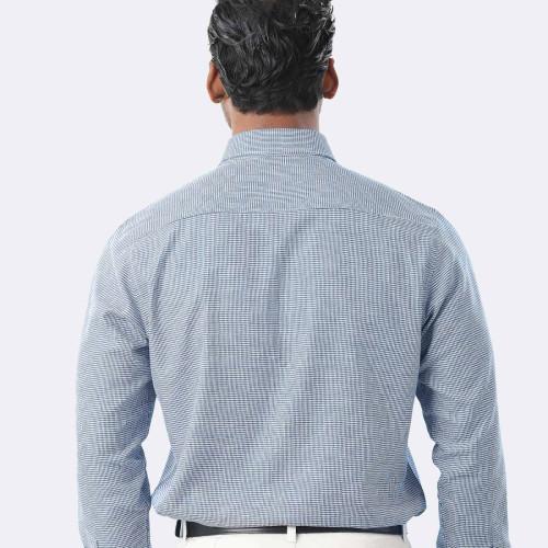 Non-Iron Yarn-Dyed Cotton Dobby Shirt