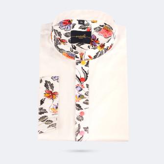 Classic White Viscose Panjabi