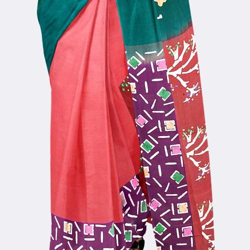 Standard Hand Painted Sharee