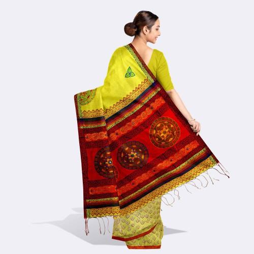 Half Silk Saree