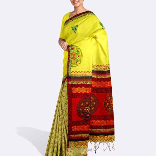 Half Silk Saree