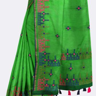 Half Silk Saree